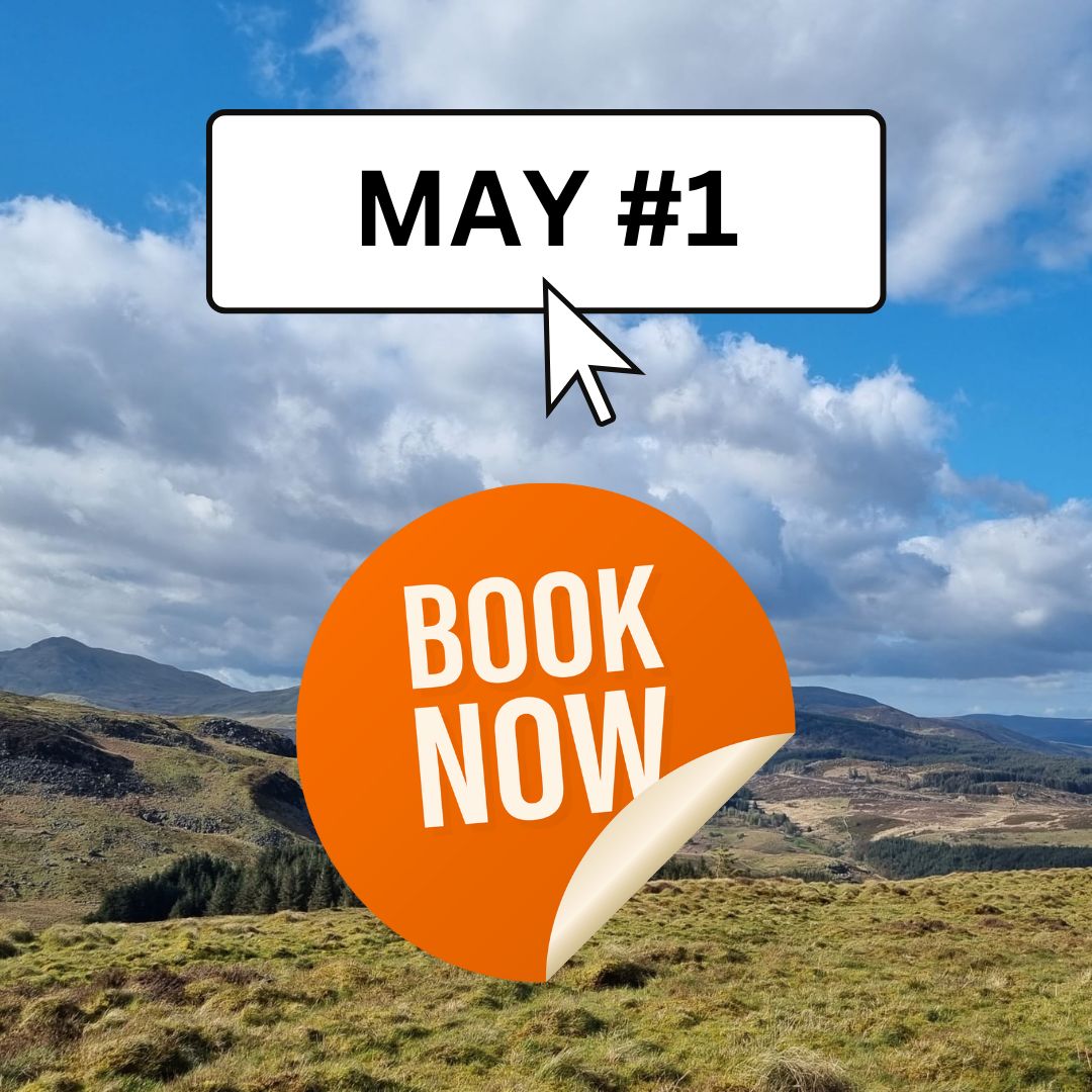 May 8th-10th 2026 - Book Wild Camping in the UK